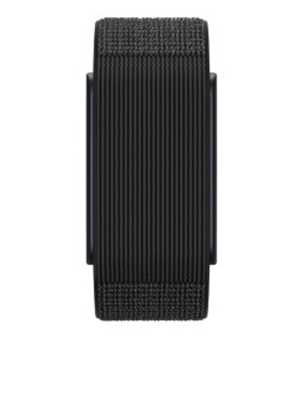 Men's Black Nylon Watch Strap – Comfortable Hook & Loop Closure